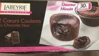 Mängden socker i 2 Cœurs Coulants au Chocolat Noir