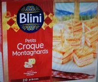 Mängden socker i Petits croque Montagnards