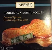 Mängden socker i Tourte aux saint jacques