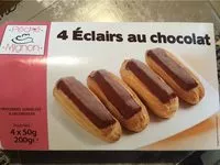 Mängden socker i 4 Éclairs au Chocolat