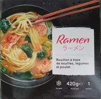 Mängden socker i Bouillon a base de nouilles légumes et poulet