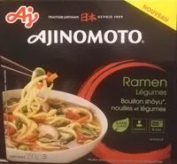 Mängden socker i Ramen Légumes Bouillon shôyu, nouilles et légumes