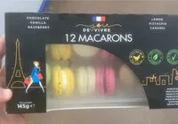 Mängden socker i 12 macarons
