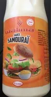 Mängden socker i Sauce samouraï