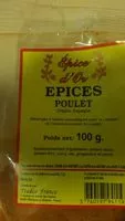 Mängden socker i Épices poulet