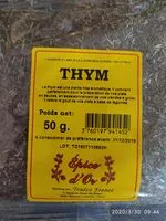 Mängden socker i Thym