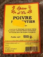 Mängden socker i Poivre noir entier