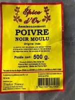 Mängden socker i Assaisonnement Poivre noir Moulu