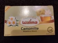 Mängden socker i Camomille relaxation et détente
