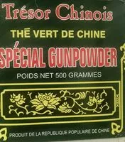 Mängden socker i The vert de chine