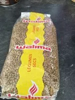 Mängden socker i Légumes secs