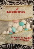 Mängden socker i Dragées de tradition aux amandes