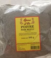 Mängden socker i Poivre noir moulu