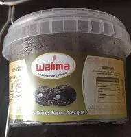 Mängden socker i Olives noires