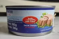 Mängden socker i Thon entier au naturel