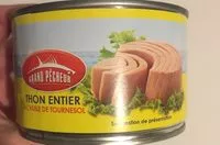 Mängden socker i Thon Entier à l'Huile de Tournesol