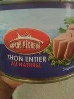 Mängden socker i Thon entier au naturel