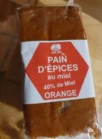 Mängden socker i Pain d'épices au miel et à l'orange