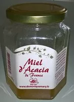 Mängden socker i Miel d'acacia de France