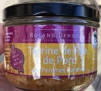 Mängden socker i Terrine de foie de porc aux pommes caramel