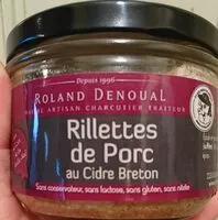 Mängden socker i Rillettes de porc au cidre breton