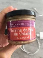 Mängden socker i Terrine de foie de volaille