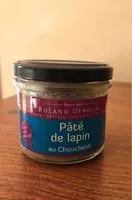 Mängden socker i Pathé de lapin au Chouchenn