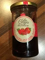 Mängden socker i Confiture extra de fraise - jus de groseille - framboise