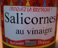 Mängden socker i Salicorne au Vinaigre