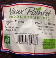 Mängden socker i Pomme