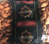 Mängden socker i Amandes décortiquées crues standard