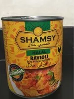 Mängden socker i Ravioli  à la sauce tomate