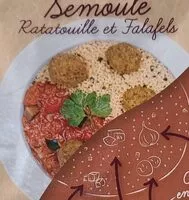Mängden socker i Semoule ratatouille et Falafels