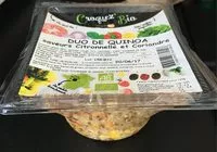 Mängden socker i Duo de quinoa saveur citronnelle et coriandre