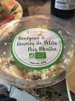 Mängden socker i Boulgour et houmos de pois menthe