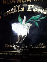 Mängden socker i Poudre de vanille