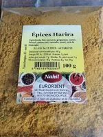 Mängden socker i Épices Harira