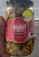 Mängden socker i Olives vertes dénoyautées