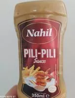 Mängden socker i sauce pili-pili