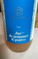 Mängden socker i Jus de Pommes & Poires bio