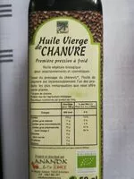 Mängden socker i Huile vierge de chanvre