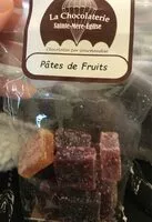 Mängden socker i Pâtes de fruits