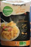 Mängden socker i Pastagerm aux pois jaunes germés