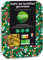 Mängden socker i Dahl de lentilles germées