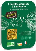 Mängden socker i Lentilles germées à l’indienne