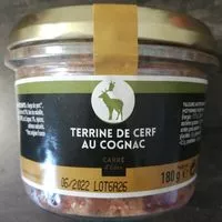 Mängden socker i Terrine de cerf au cognac