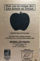 Mängden socker i Pur Jus de Pomme Bio des Bords de Drome