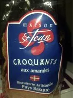 Mängden socker i Croquants aux amandes