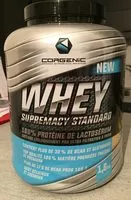 Mängden socker i Whey supremacy standard