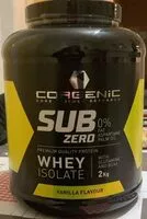 Mängden socker i Sub Zero